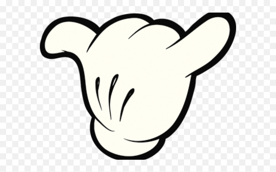 Download Hd Pictures Of Cartoon Hands - Shaka Hand Mickey Hang Loose Mickey Hand Png,Cartoon Hand Png
