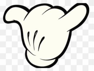Download Hd Pictures Of Cartoon Hands - Shaka Mickey Hang Loose png