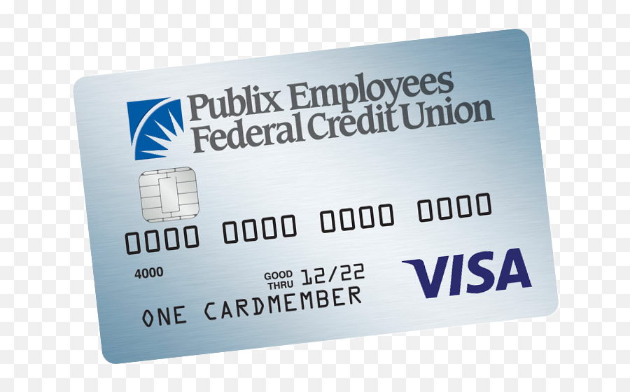 Cards Publix Employees Federal Credit Union - Horizontal Png,Publix Logo Png