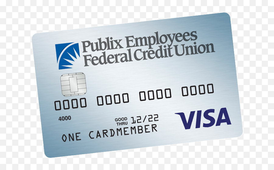 Cards Publix Employees Federal Credit Union Horizontal Png Publix 