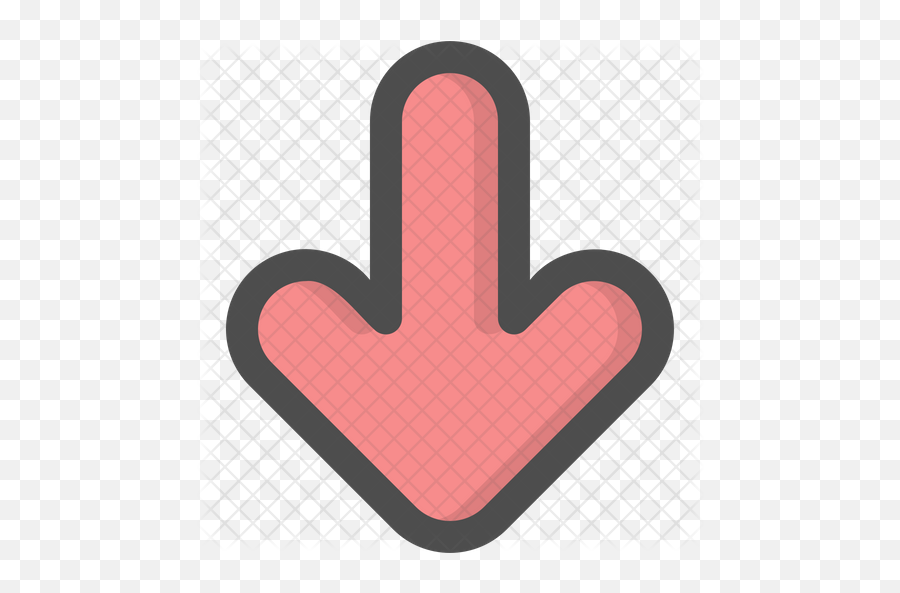 Arrow Down Icon - Language Png,Arrow Down Png