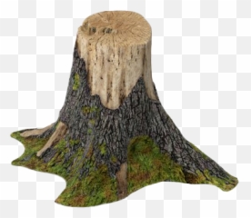 Stump Tree Trunk Transparent Background - Tree Trunk Stump Png,Stump Png