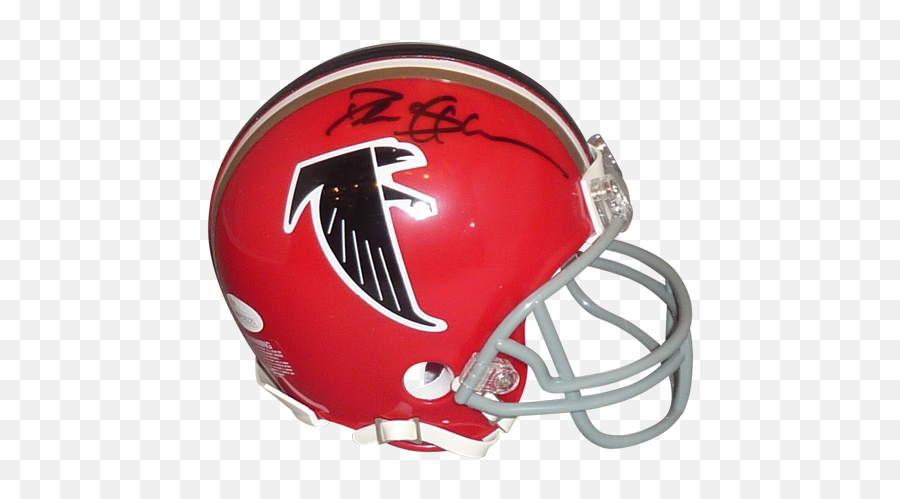 Deion Sanders Autographed Atlanta - Revolution Helmets Png,Falcons Helmet Png
