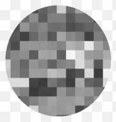 Circle Pixelated Censored Mono Sticker By Stacey4790 - Censorship png
