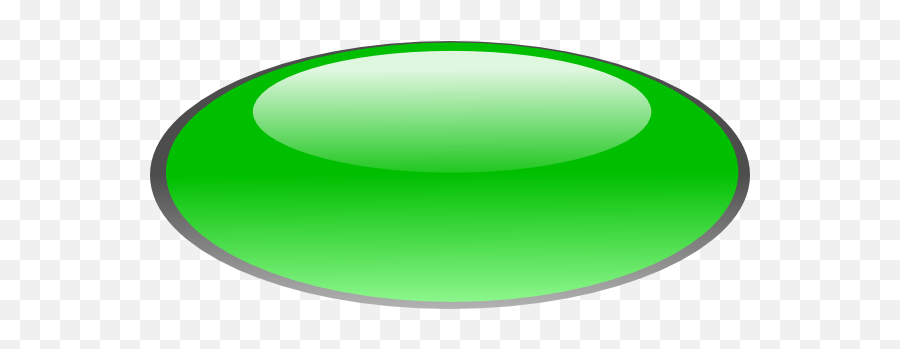 Green Oval Button Clip Art - Vector Clip Art Vertical Png,Oval Border Png