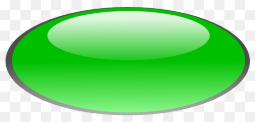 Green Oval Button Clip Art - vector clip art Vertical png