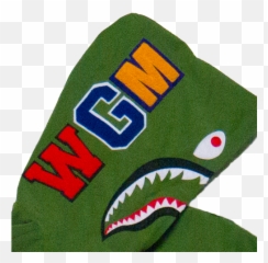 1st Og Bape Camo Ponr Shark Png Image - Bape Ponr Rainjacker,Bape Shark Png