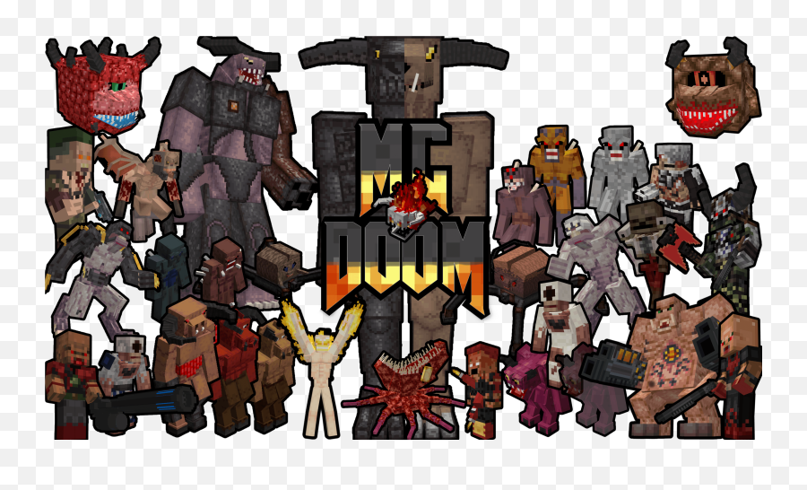 Mcdoom Mod - Mods Minecraft Curseforge Fictional Character Png,Doo The Icon Of Sin