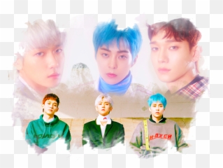 K - Pop EXO CBX 1 So baby can I be your boyfriend For Adult png