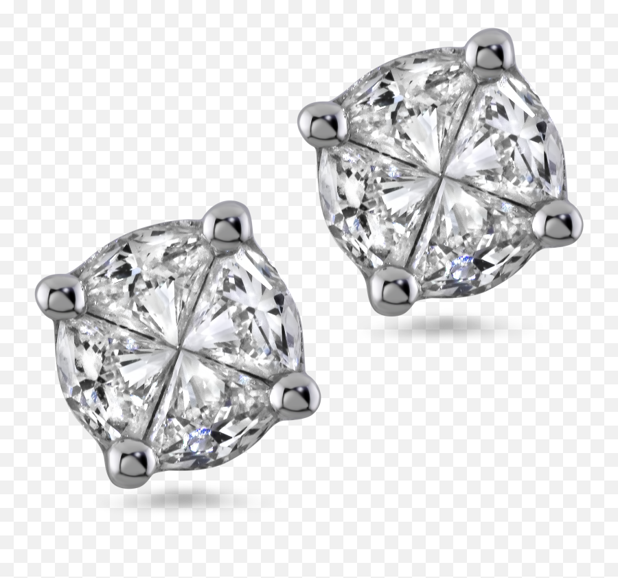Earrings Drawing Diamond Earring - Transparent Diamond Stud Earrings Png,Diamond Earring Png