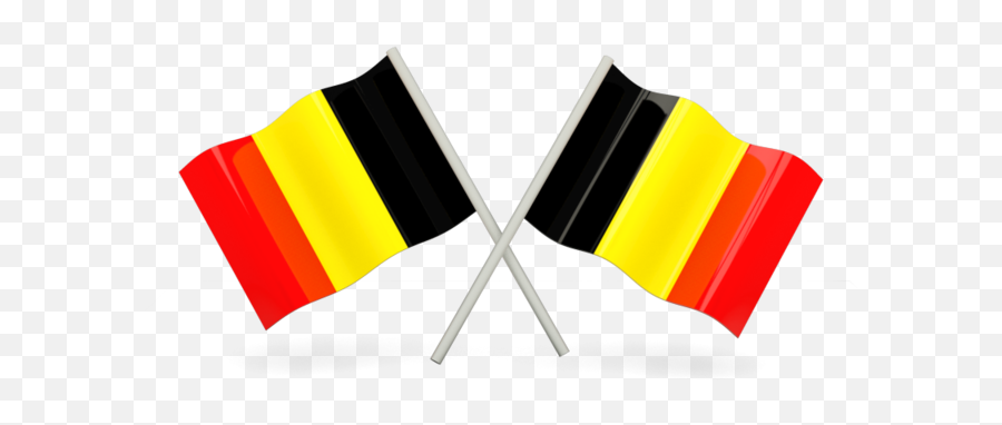 Two Wavy Flags - Transparent French Flag Png,Belgium Flag Png