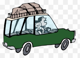 Clipart Car Holiday Transparent Free - Road Trip Clipart Png,Holiday Images Png