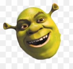 Face Clipart Shrek - Transparent Background Shrek Head, HD Png Download -  vhv