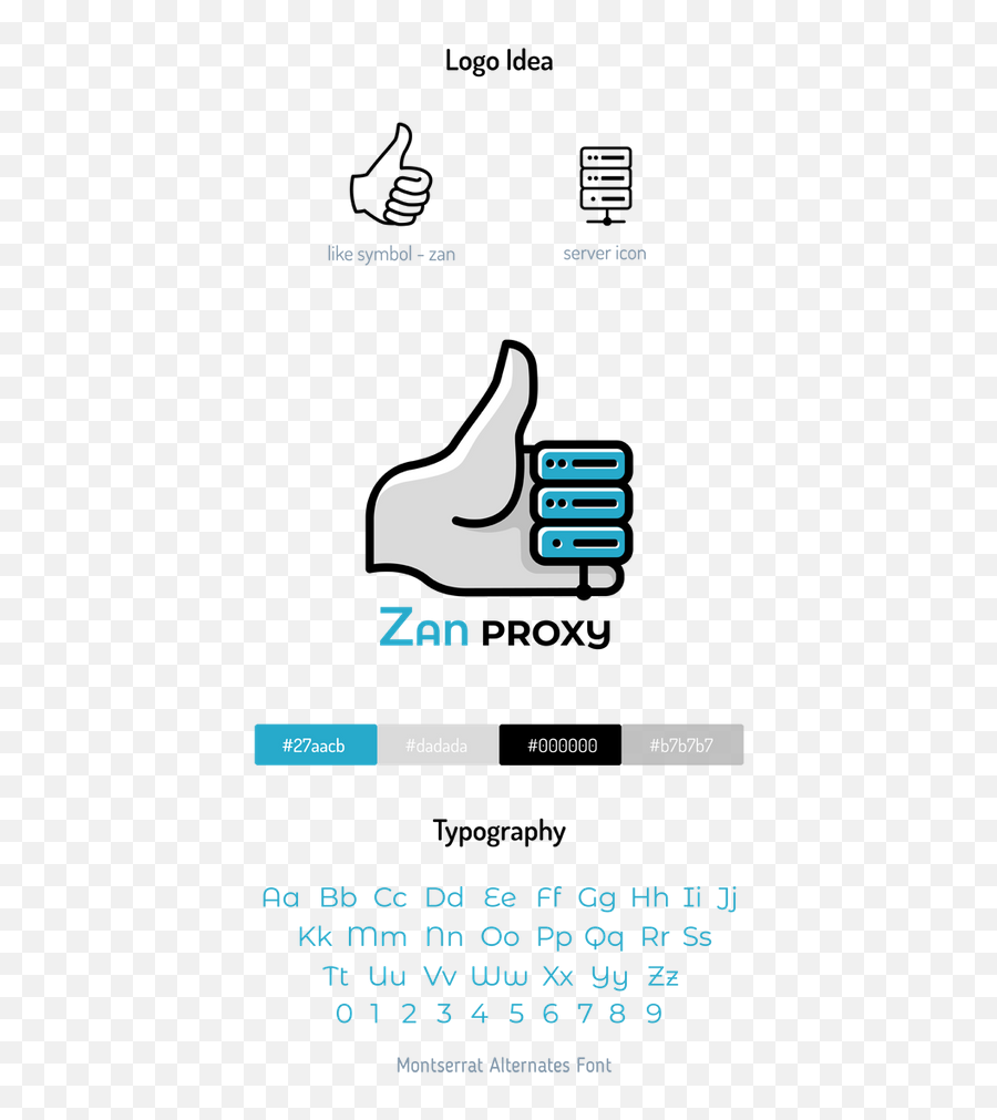 My Logo Contribution For Zan Proxy U2014 Steemit - Vertical Png,How To Change Discord Server Icon
