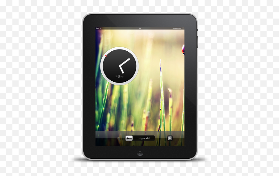 Ipad 2 Premium Winterboard Themes - Tablet Ipad En Escritorio Png,White Icon Labels Winterboard