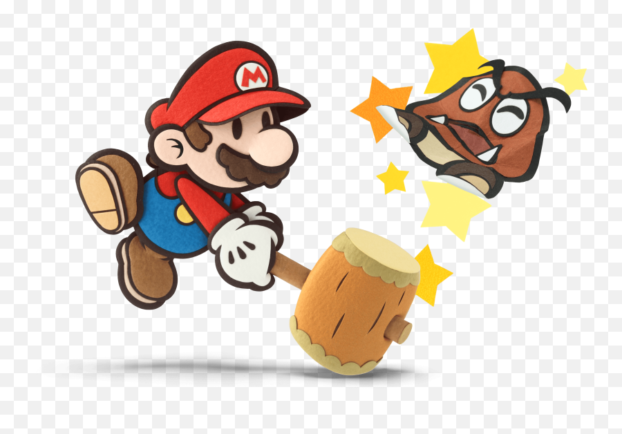 Paper Mario Sticker - Paper Mario Sticker Star Box Art Png,Mario Jumping Png