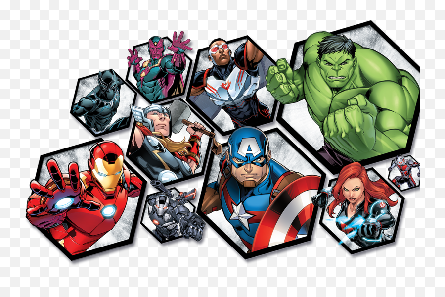 Assemble The Avengers With Figures - Transparent Avengers Cartoon Png,Avengers  Symbol Png - free transparent png images 