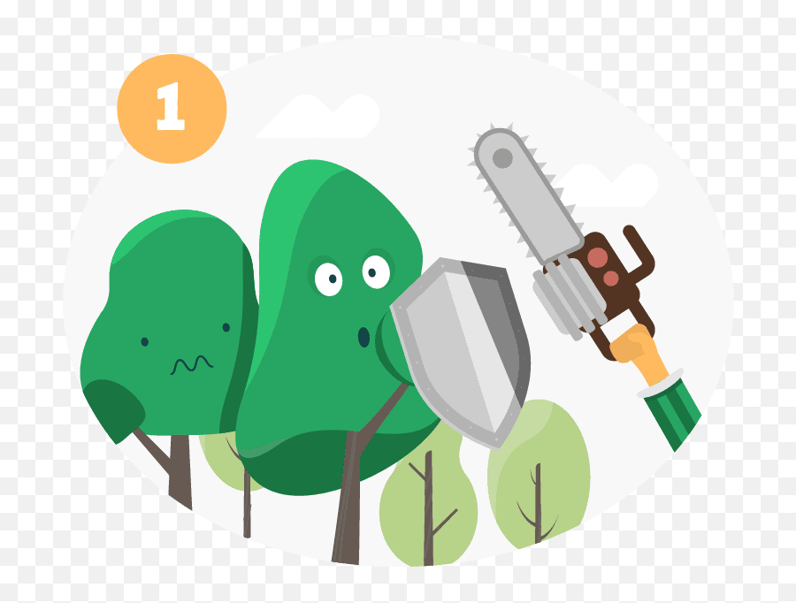 Save Forests And Heal The Climate Stand For Trees - Chainsaw Png,Forest Realistic Icon