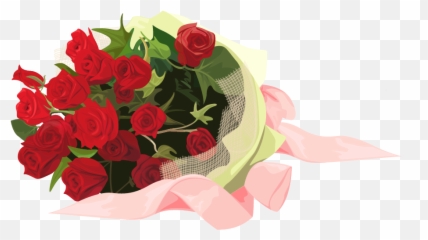 Valentine Bouquet Transparent U0026 Png Clipart Free Download - Ywd Rose Bouquet Vector Png,Flower Bunch Png