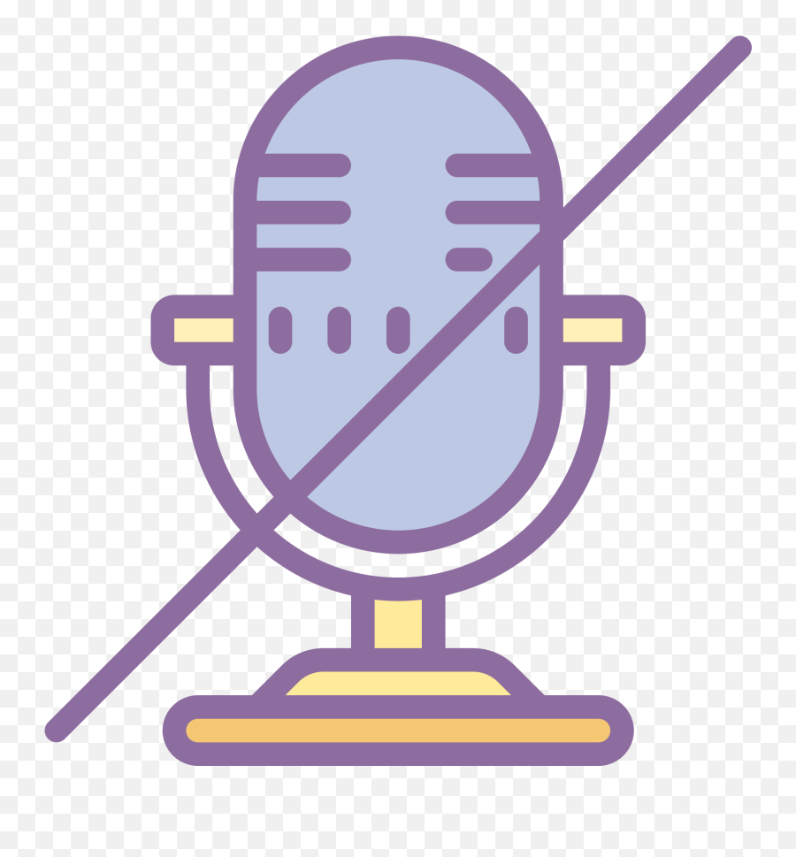 Itu0027s A Logo Of Microphone - Microphone Line Icon Clipart Transformer Icon Png,Muted Mic Icon