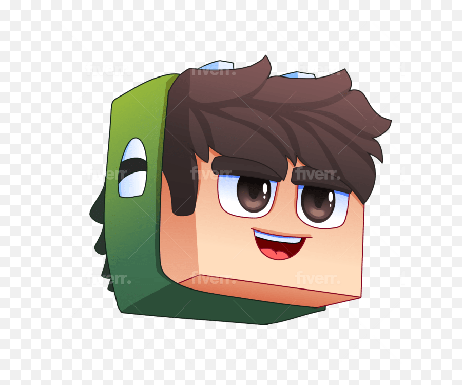 Draw Your Roblox Or Minecraft Character By Buffartworks Fiverr - Fictional Character Png,Minecraft Youtube Icon Maker