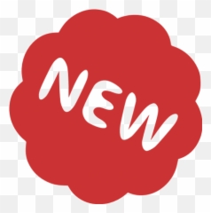 Persian Red New Badge 3 Icon - Free persian icons Dot png