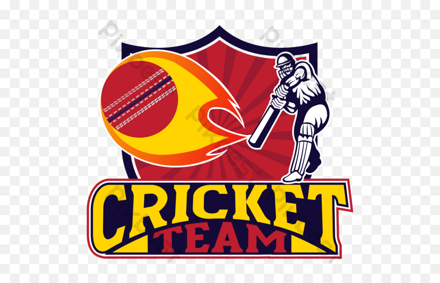 Cricket Team Logo Creative Icon Vector Png - Logo Cricket Team Creative,Icon Creativ