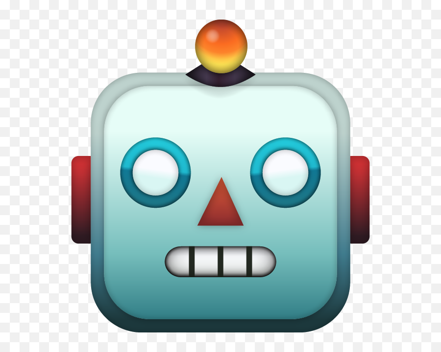 Robot Emoji Transparent Background Free Clip Art 1 Png - Robot Emoji Png,Transparent Background Free
