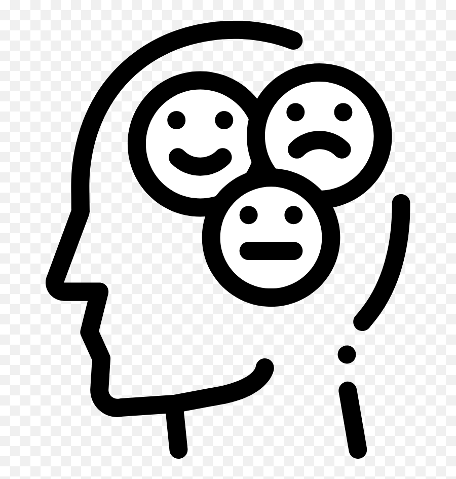 Mental Health Theory Articles The Lab - Mood Black And White Icon Png,Bipolar Icon