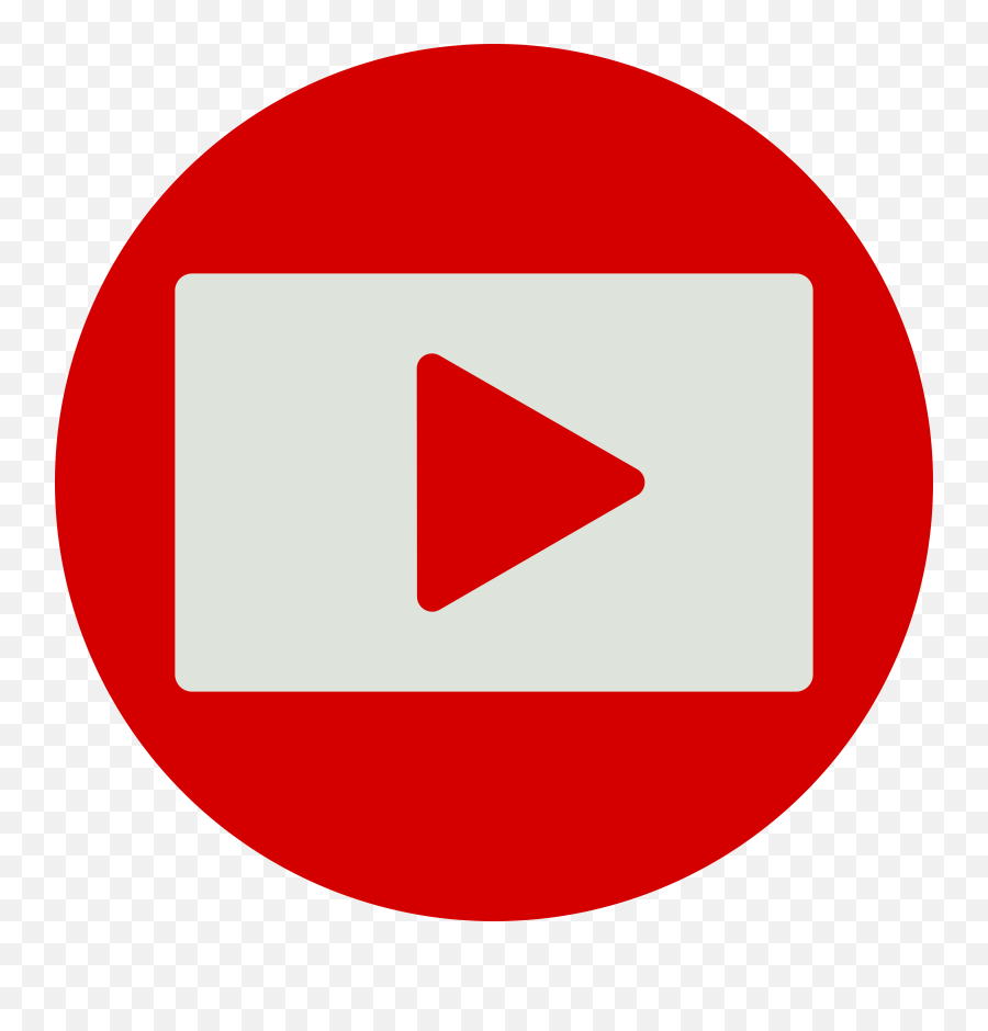 Youtube Logo Web Technology Social - Youtube Logo Png Circulo,Youtube Logo Image