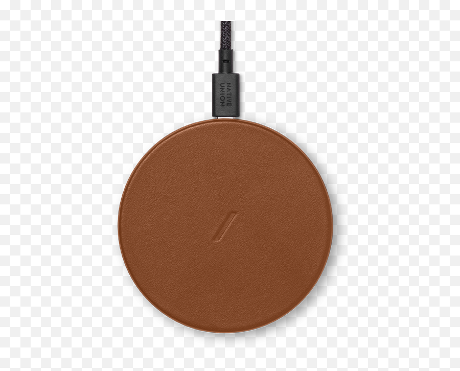 Native Union Classic Leather Wireless Charger U2013 High - Speed Qi Certified 10w Handcrafted Italian Leather Charging Pad U2013 Compatible With Iphone 1111 Png,Wireless Charging Nokia Icon