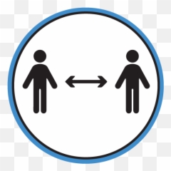 Covid - iconsocialdistance u2013 The Palace Theatre Dot png