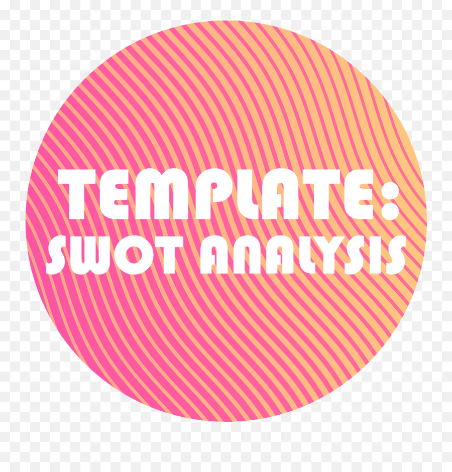 Swot Analysis Template With Pdf - Circle Png,Swot Png