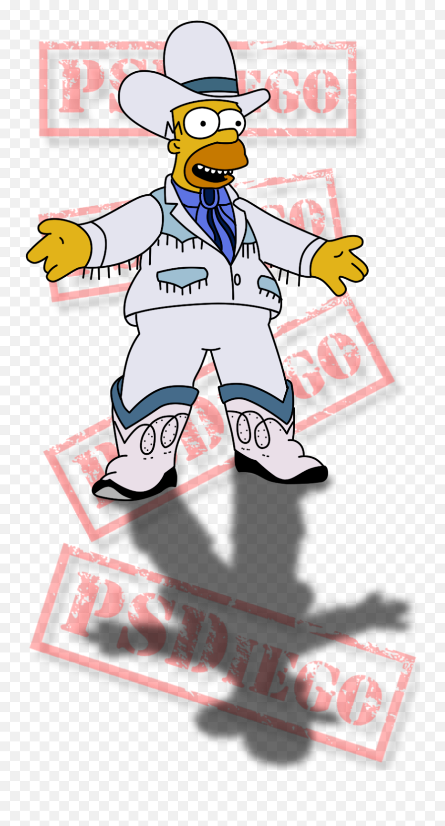 Download Coronel Homero - Cartoon Full Size Png Image Pngkit Cartoon,Homero Png