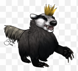 Queen Of The Possessed Badgers U2014 Weasyl - Illustration Png,Badger Png