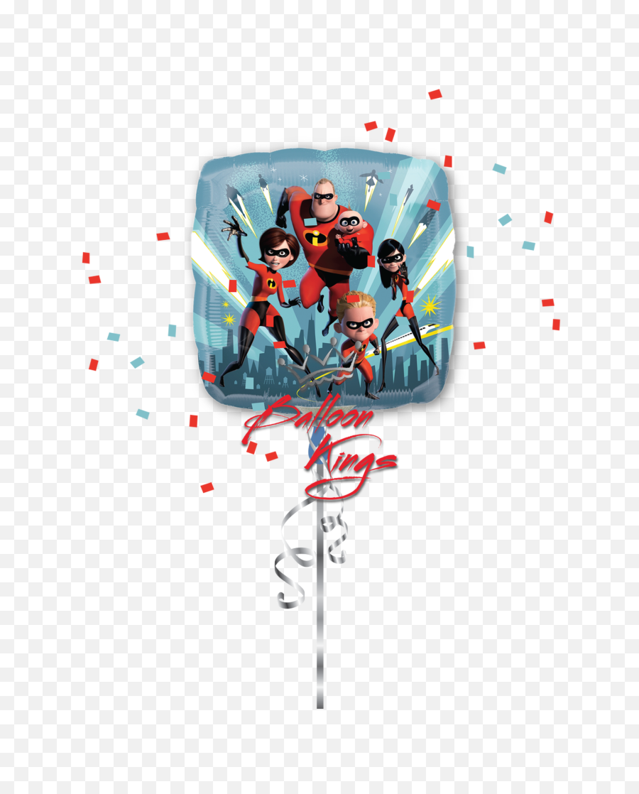 Download Incredibles - Incredibles 2 Balloons Full Size Png,Incredibles Logo Png