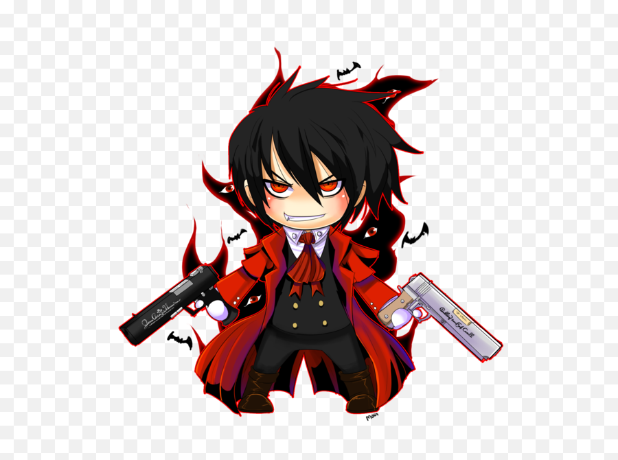 Download Anime Chibi Heart Most Popular Tags For This Image - Alucard Hellsing Chibi Png,Anime Heart Png