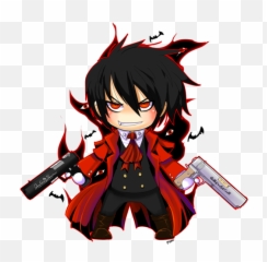 Download Anime Chibi Heart Most Popular Tags For This Image - Alucard Hellsing Chibi Png,Anime Heart Png