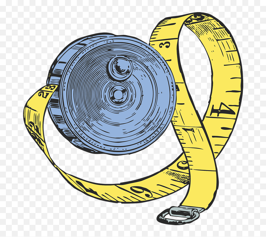 Measuring Tape Drawing Transparent Png - Stickpng Measure Tape Clipart,Tape Png
