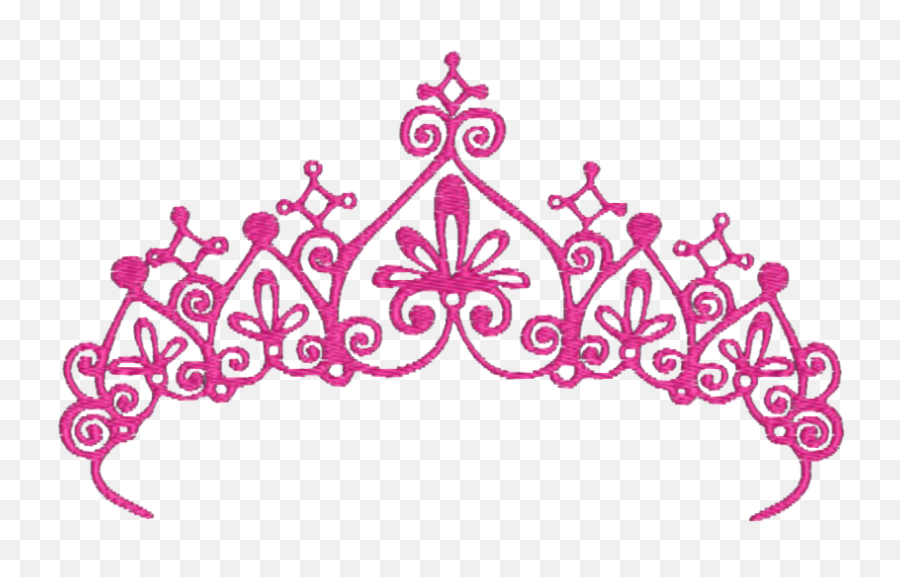 Pink Princess Crown Png File - Transparent Background Tiara Png,Pink Crown Png