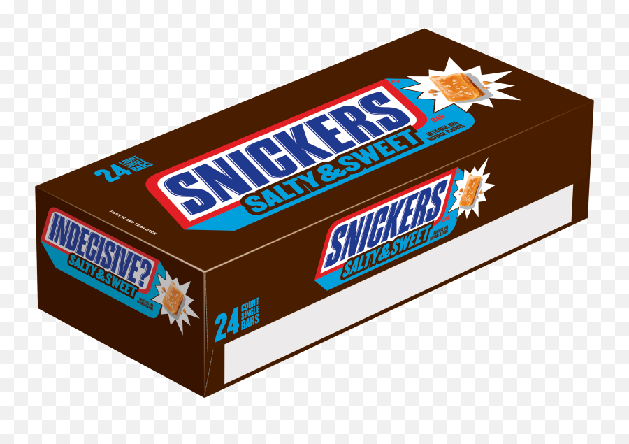 Snickers Salty Sweet Chocolate Candy - Snickers Sweet And Salty Png,Snickers Png