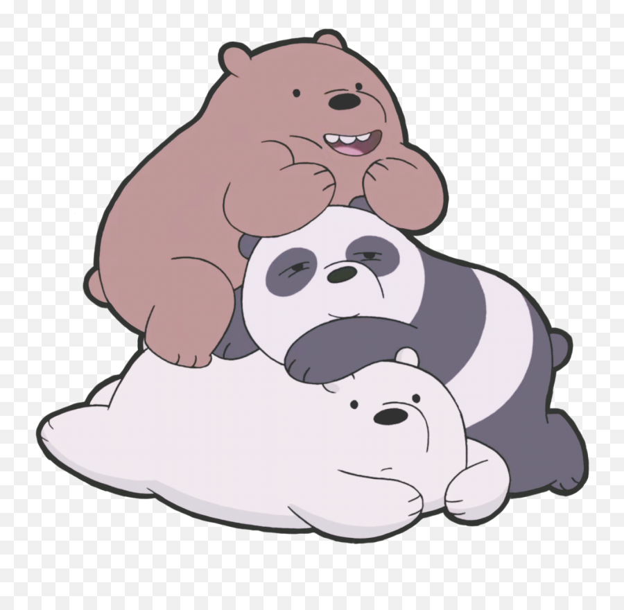 We Bare Bears Sleep Clipart - We Bare Bears Transparent Background Png,We Bare Bears Png