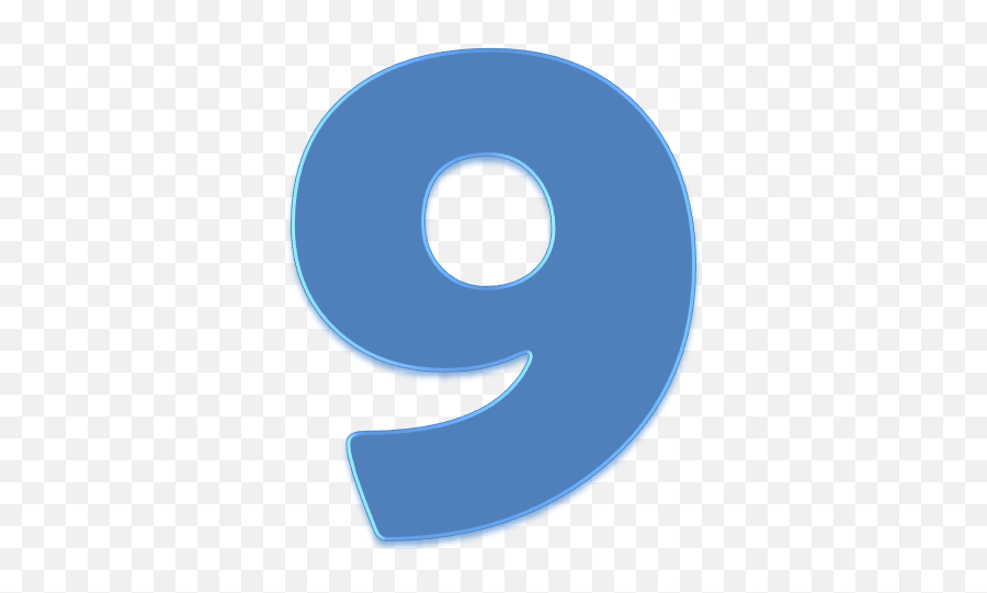 9 Letter Number Png Transparent Images All - 9 Letter,Number 9 Png