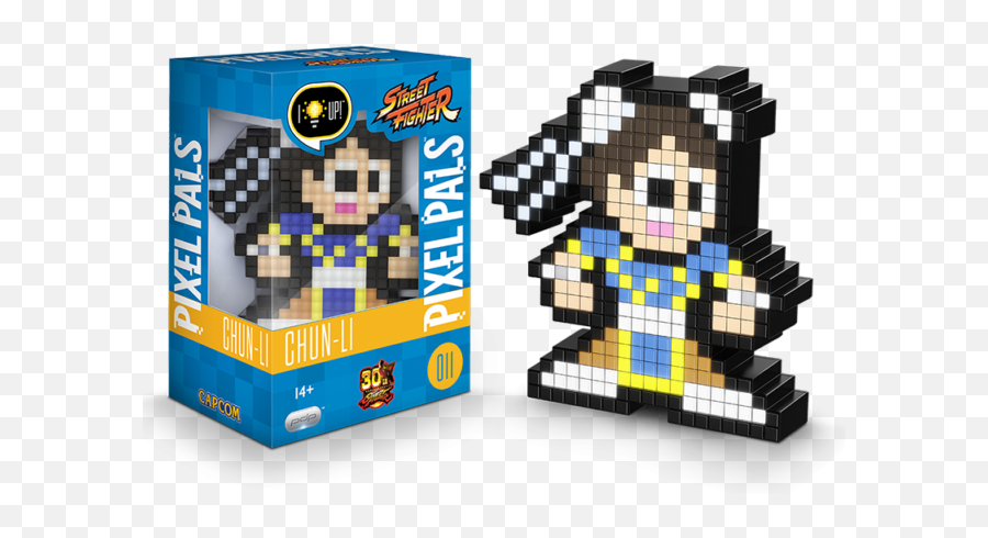 Pixel Pals Street Fighter Chun - Pixel Pals Captain Marvel Png,Chun Li Png