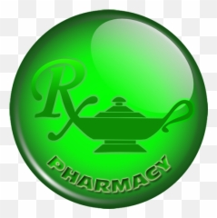 Pharmacy Genie Lamp Logo Clipart Image - Symbol Pharmacy Logo Rx Png,Genie Lamp Png