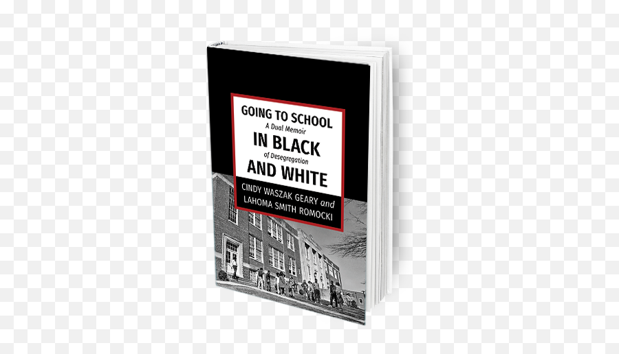 Going To School In Black And White - Hillside High School Png,Blank Book Cover Png