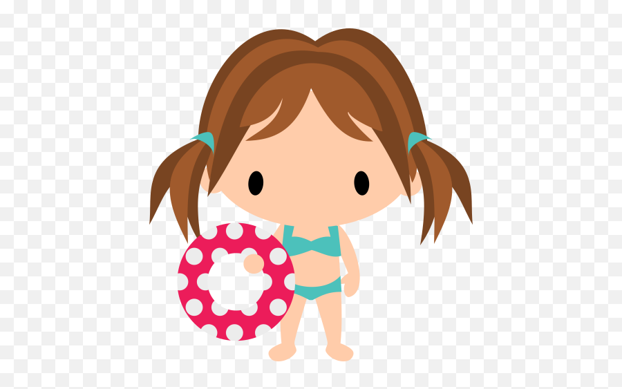 Chibi Girl Inner Tube - Cute Inner Tube Clipart Png,Inner Tube Png