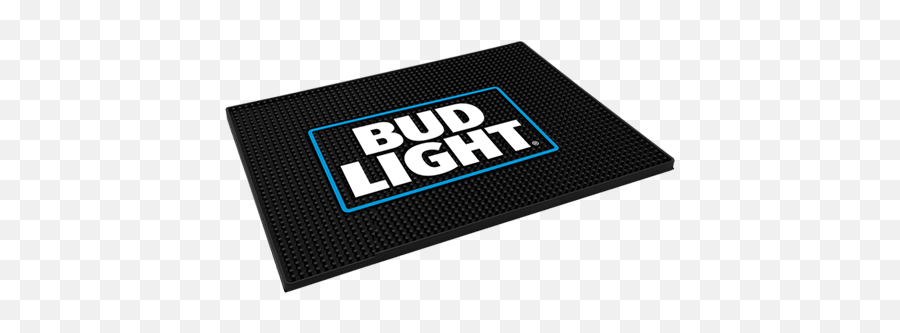 Bud Light Square Bar Mat - Bud Light Accessories Bar Png,Bud Light Logo Png