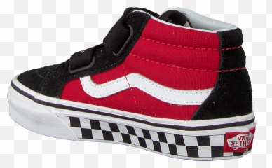 Red Vans Sneakers Uy Sk8 - MID REISSUE LOGO POP Omodacom png