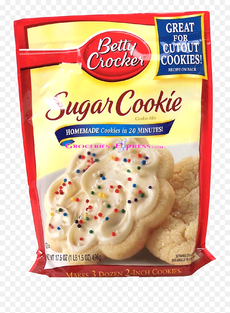 Betty Crocker Sugar Cookie Mix Makes 3 Dozen 2 - Inch Cookies Betty Crocker Sugar Cookies Homemade Cookies In 20 Minutes Png,Betty Crocker Logo